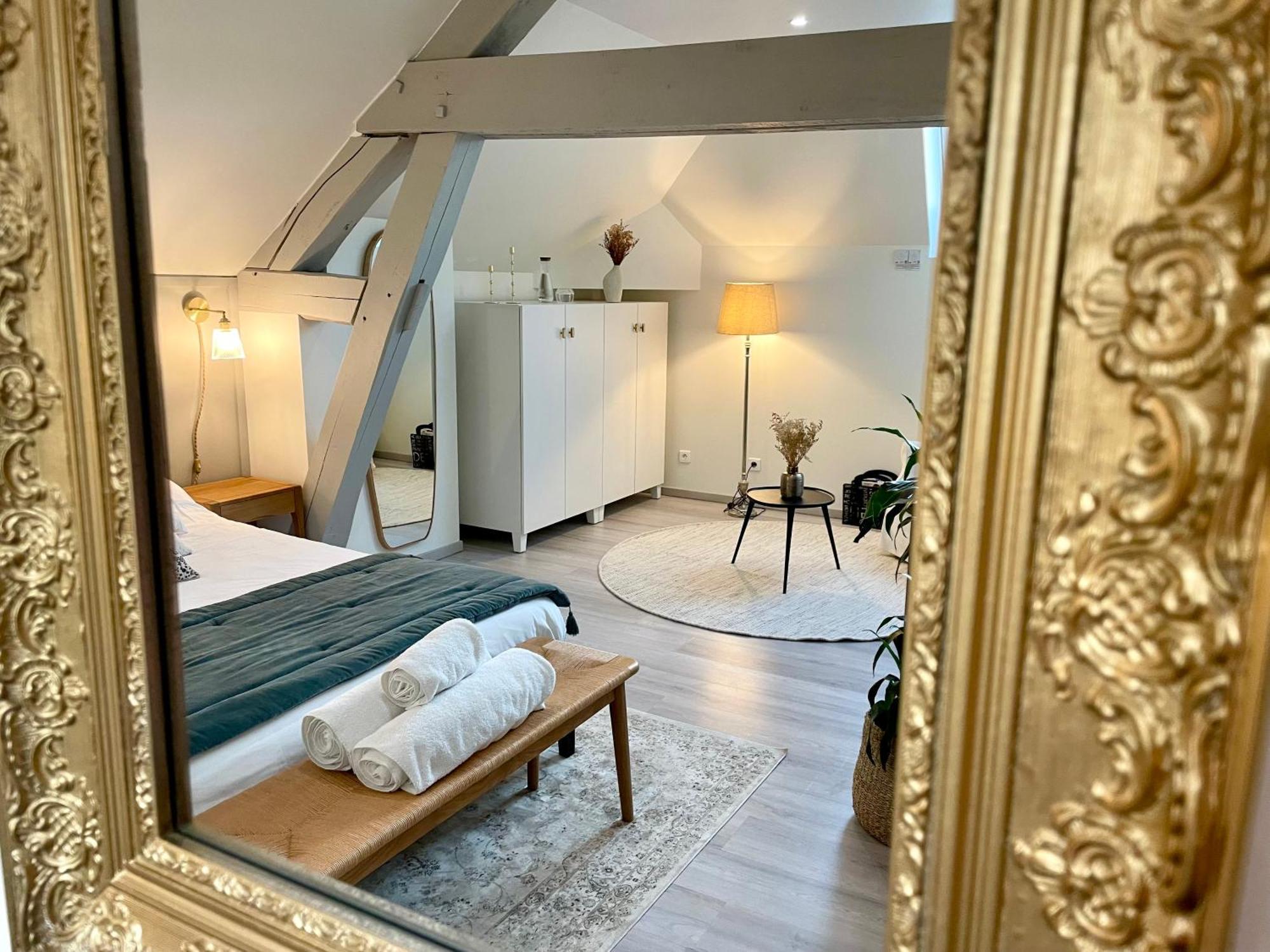 Villa De La Croix - Maison D'Hotes A 4 Minutes De L'A26 Avec Parking Villechétif 外观 照片